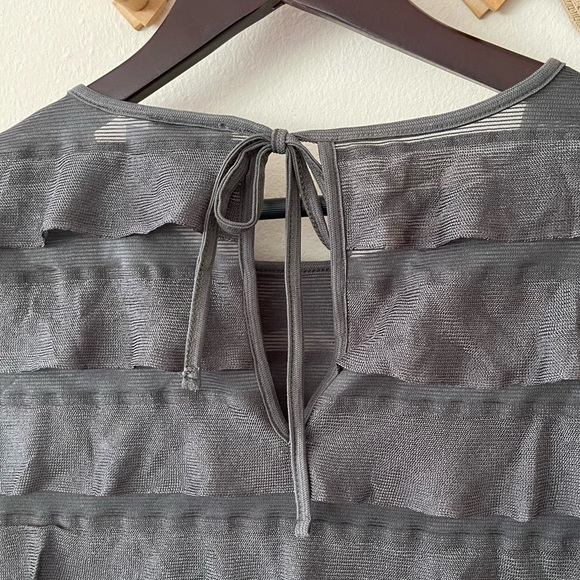 Anthropologie Vanessa Virginia Green Tiered Top - Picture 5 of 6